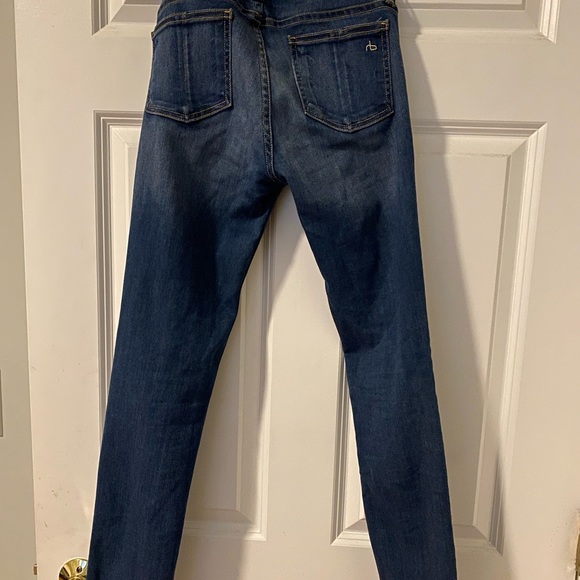 Rag & bone mid rise skinny jeans // size 26 - Picture 6 of 7